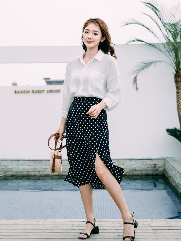 裙装怎么搭配更能够凸显女性魅力 天使韩城为你解答