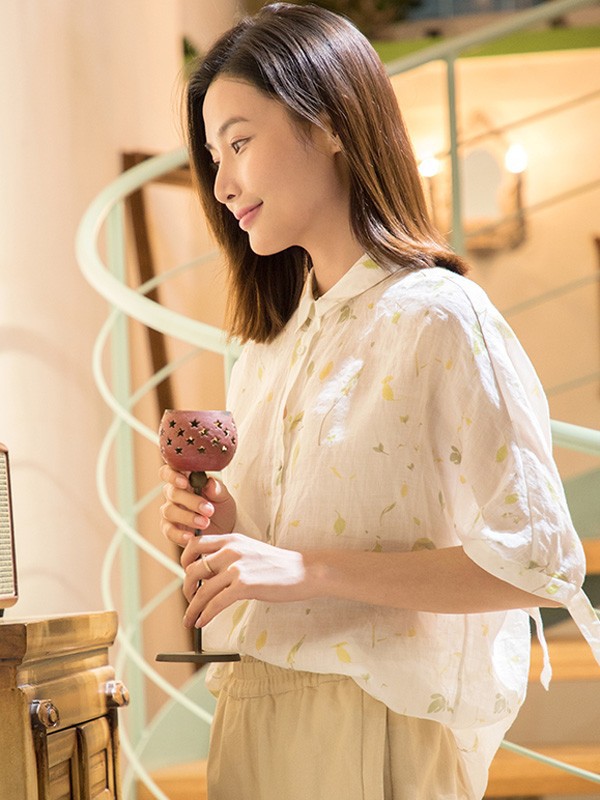 显气质的衬衣穿搭 这样穿很温柔大方