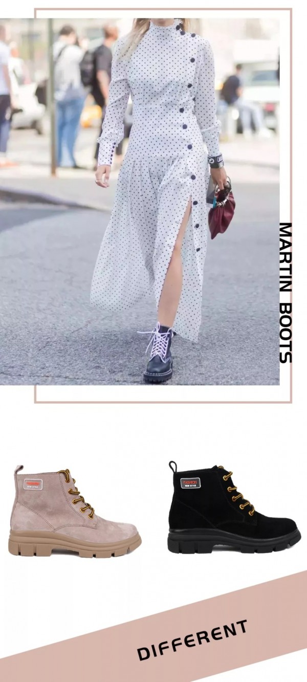 丹比奴鞋履潮流|年年都在流行的马丁靴 穿上秒变大长腿!