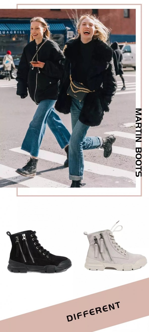 丹比奴鞋履潮流|年年都在流行的马丁靴 穿上秒变大长腿!