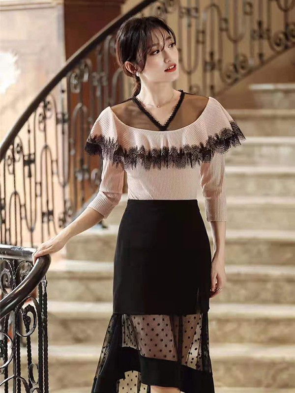 秋季可以穿纱裙吗?黑色连衣裙显黑吗?