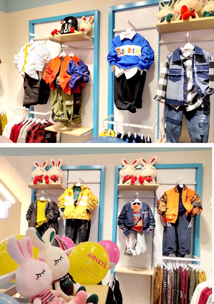 童装加盟店哪个好?芭乐兔童装新店试营业人气高