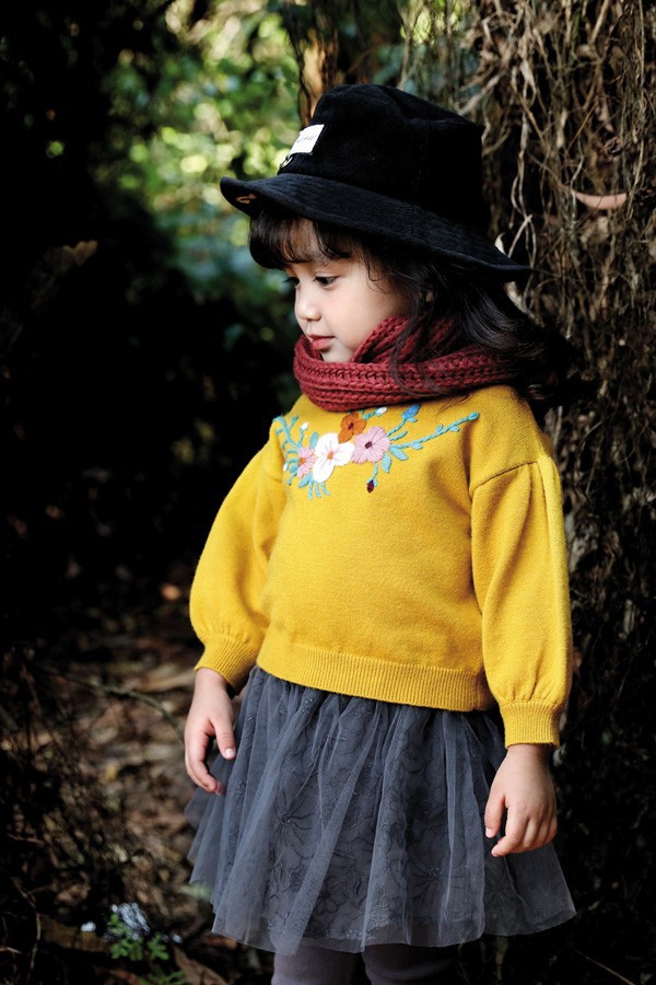 冬季清新搭配 果萌为你打造清新自然风格