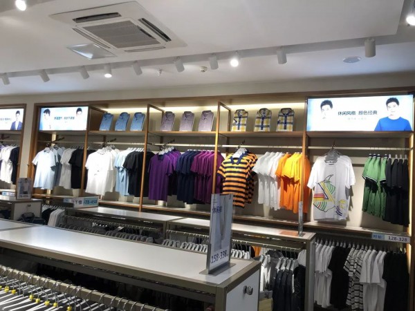 热烈祝贺罗蒙男装陕西西安莲湖区店隆重开业