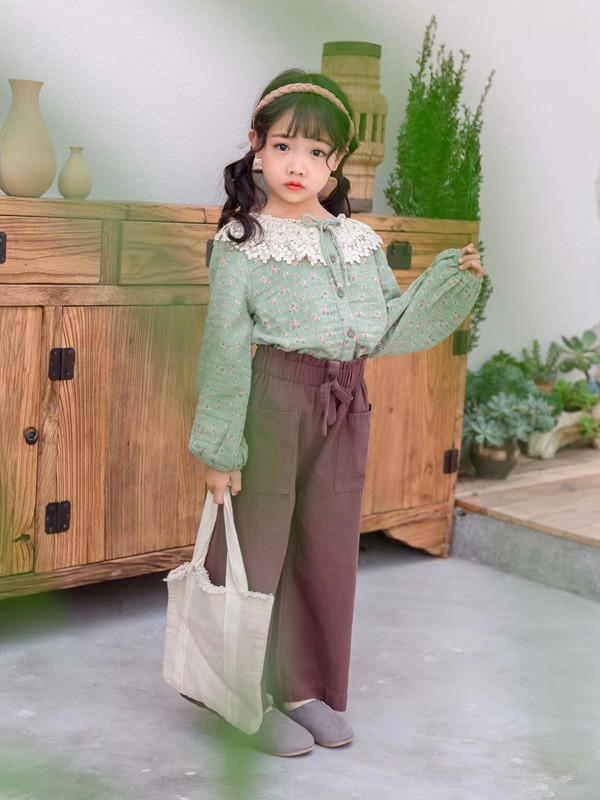 森系小女孩的穿搭分享 淘衣城堡的小清新秋季新品