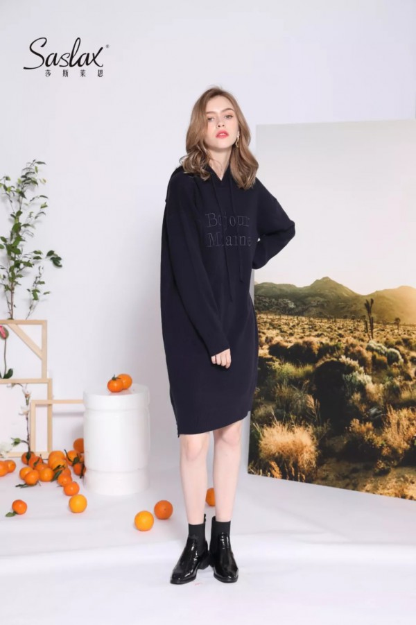 get莎斯莱思时尚女装 今年秋天卫衣裙必火