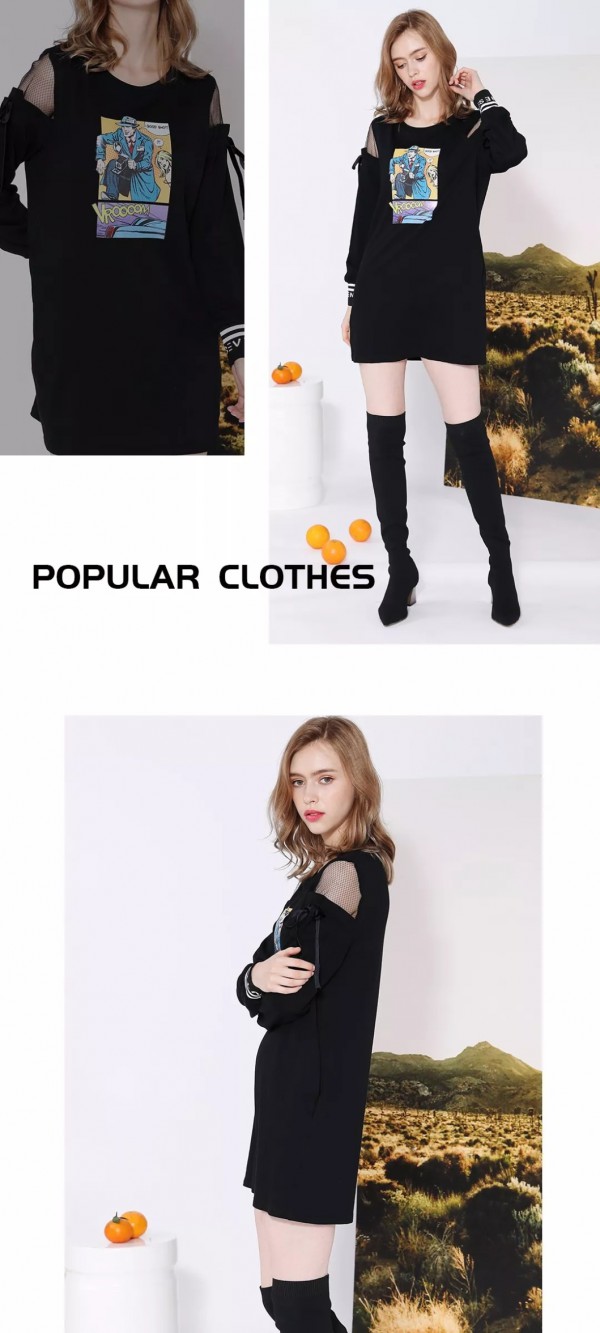 get莎斯莱思时尚女装 今年秋天卫衣裙必火