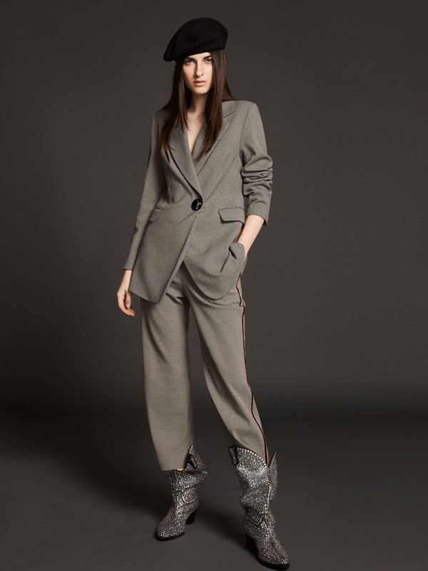 格纹西装的魅力 芮玛为你解答