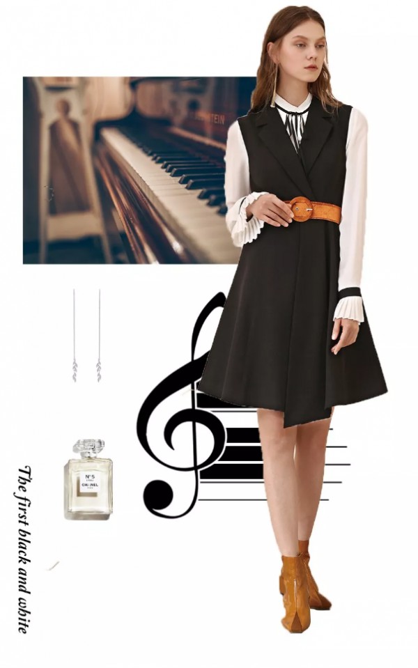 betu女孩的“音乐系穿搭”,哼唱一曲秋日恋歌