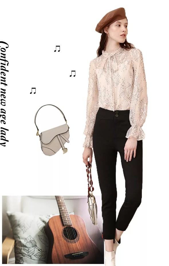 betu女孩的“音乐系穿搭”,哼唱一曲秋日恋歌