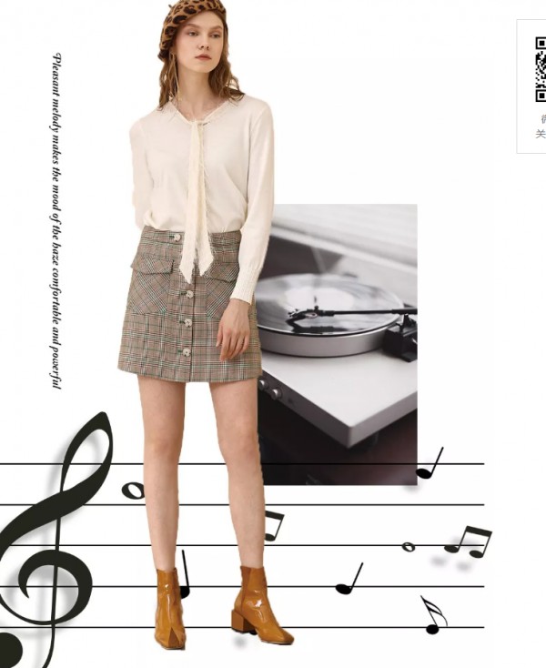 betu女孩的“音乐系穿搭”,哼唱一曲秋日恋歌