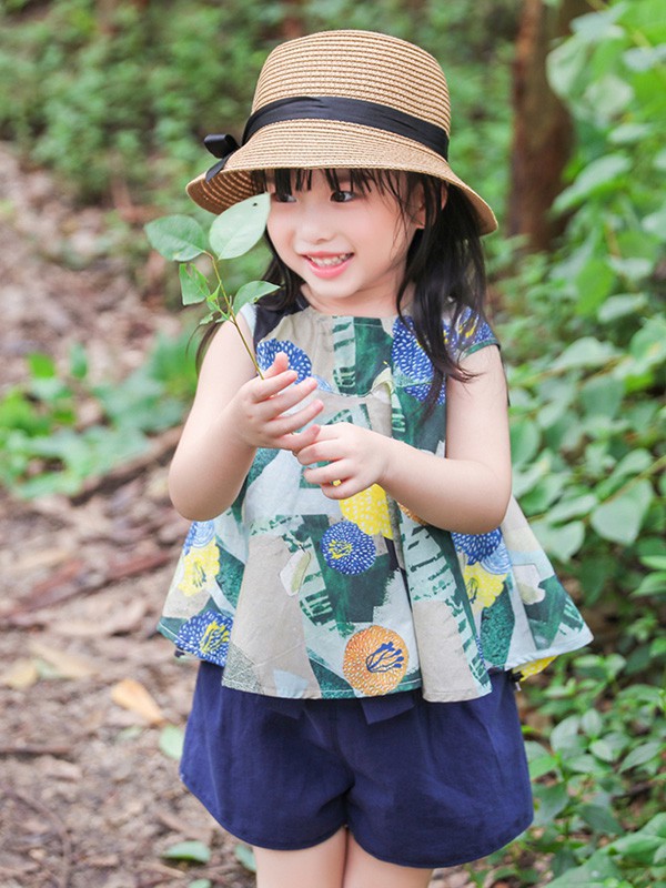 森系田园风童装怎么搭 女宝宝怎样穿才出彩