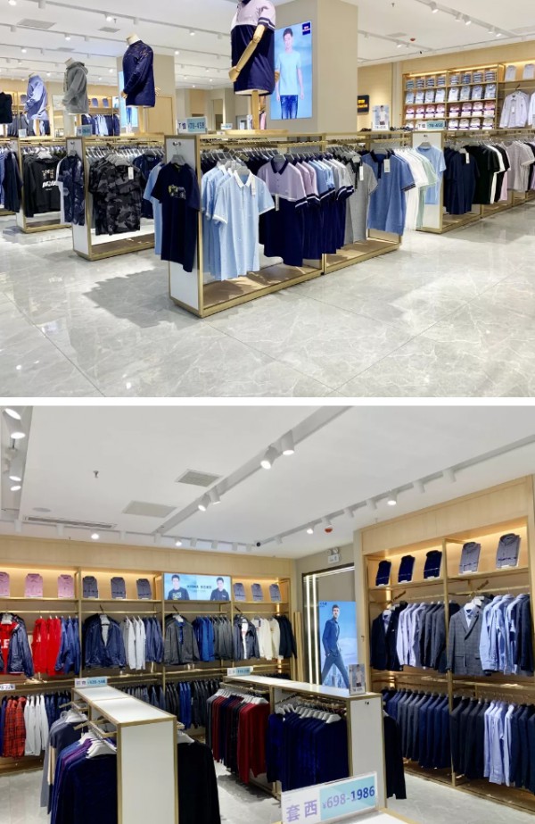 ROMON开店播报|罗蒙新零售山东济宁金乡银座购物中心男女集合旗舰店盛大开业