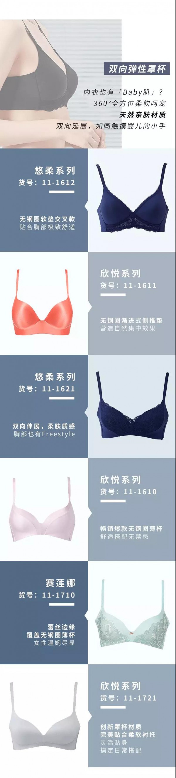 手把手教你选对无钢圈Bra 重点都在这篇!