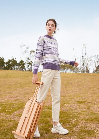 春美多秋冬季穿搭指南 一件毛衣搞定你的时尚搭配