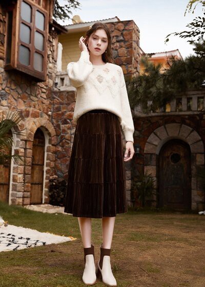 春美多秋冬季穿搭指南 一件毛衣搞定你的时尚搭配