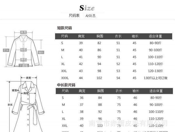 65cm 9码皮草是多大码 皮草尺码对照表 皮草买大了怎么办