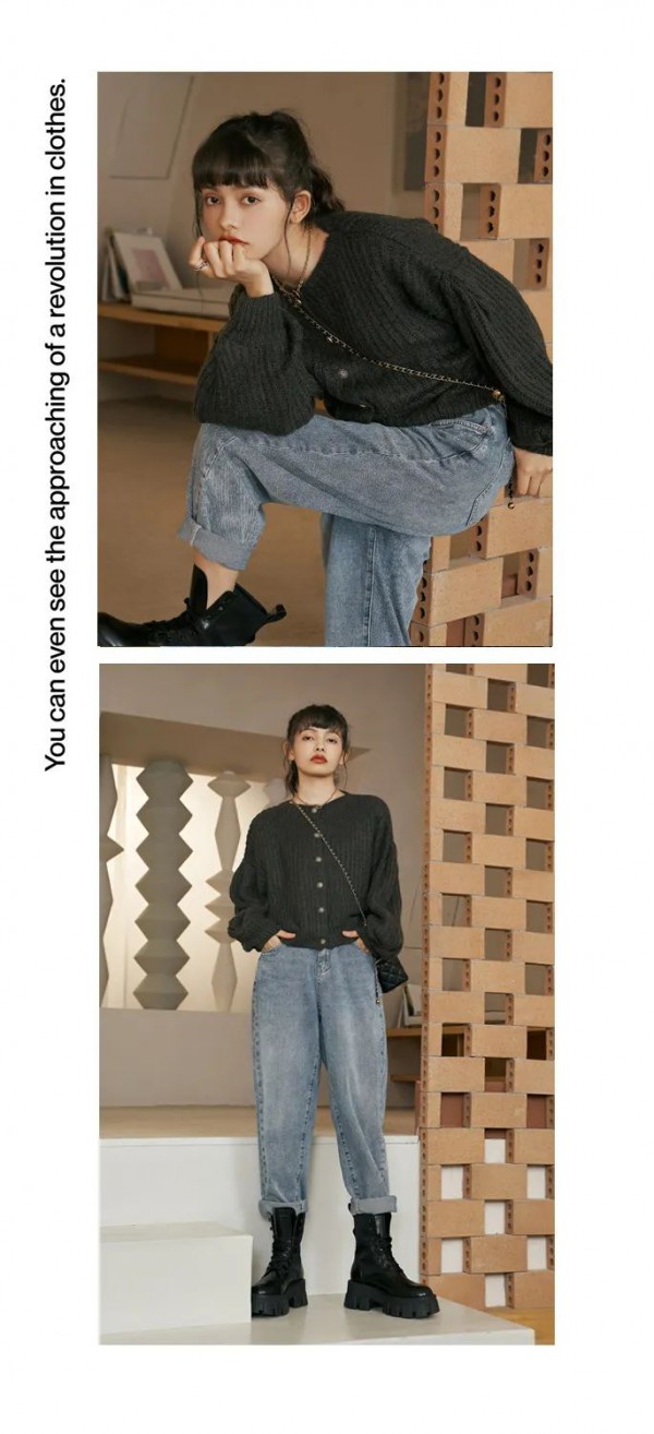 冬日针织万能穿搭法则 “打工人”的冬天这样过...