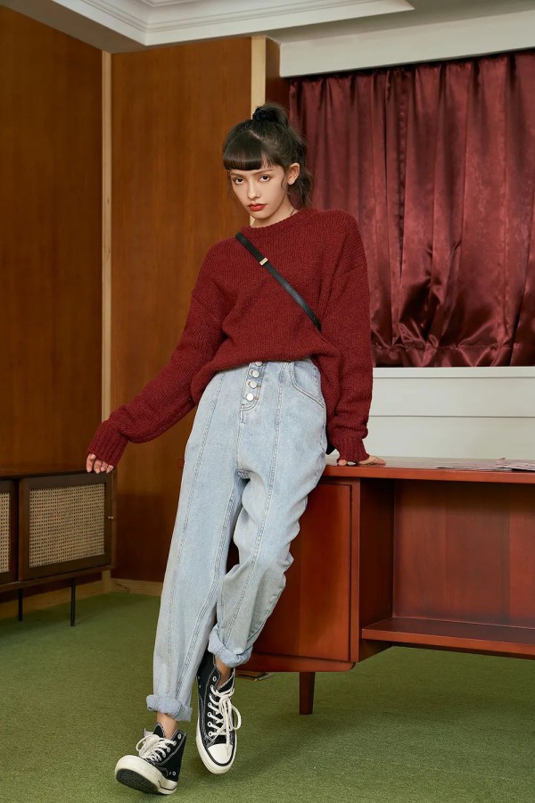 冬日针织万能穿搭法则 “打工人”的冬天这样过...