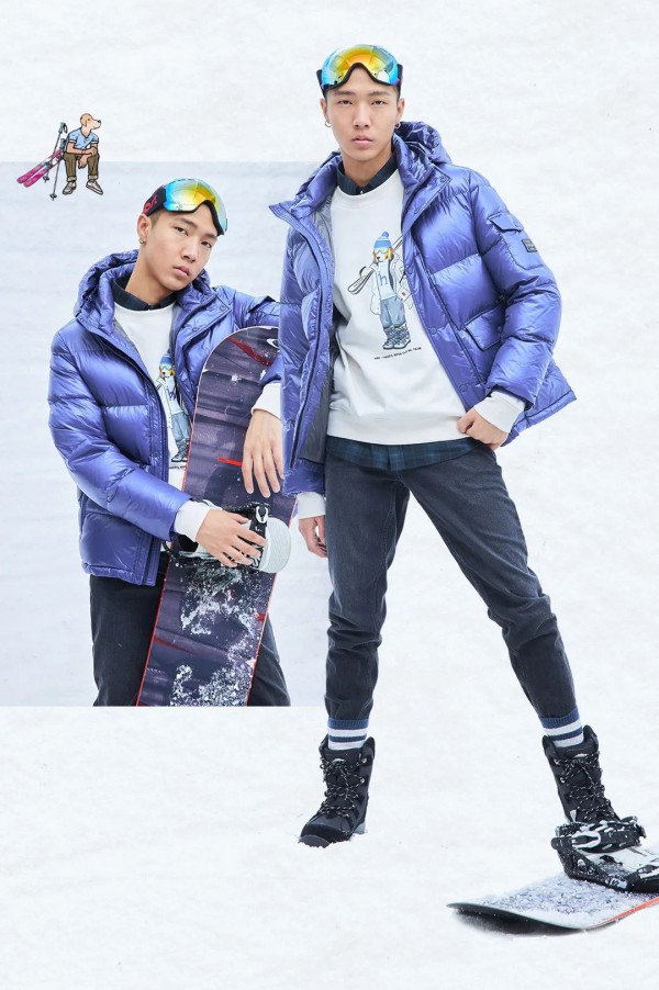 HAZZYS品牌极北之光系列“羽”你相拥