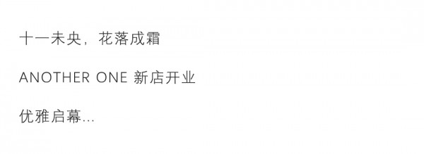 喜迎庆典 | 热烈祝贺ANOTHER ONE 深圳宝安万达店盛大开业 · 圆满礼成