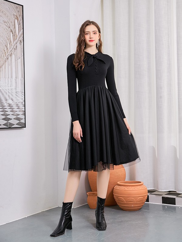 艾丽哲冬装新品连衣裙上线 将优雅与时尚一起穿出来