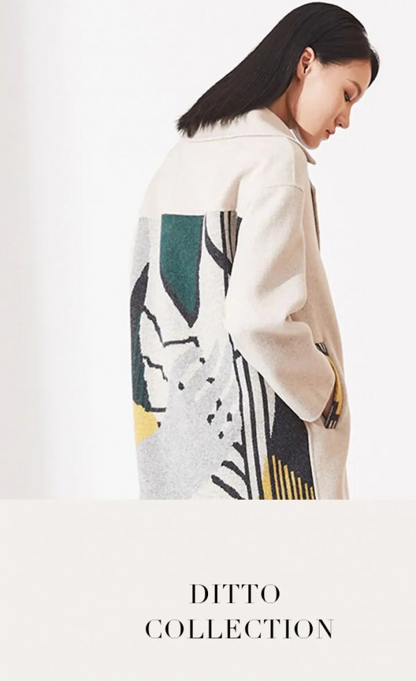 迪图女装品牌冬装上新 优雅干练通勤必备