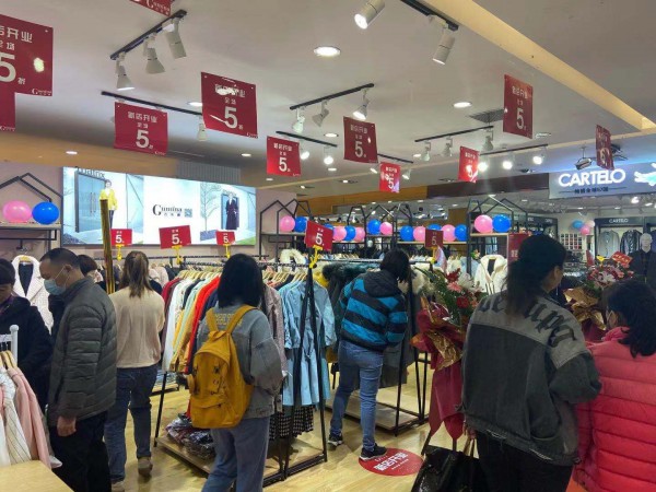 12月喜讯!广东惠州潘女士与古米娜成功签约合作!于6号顺利开业!