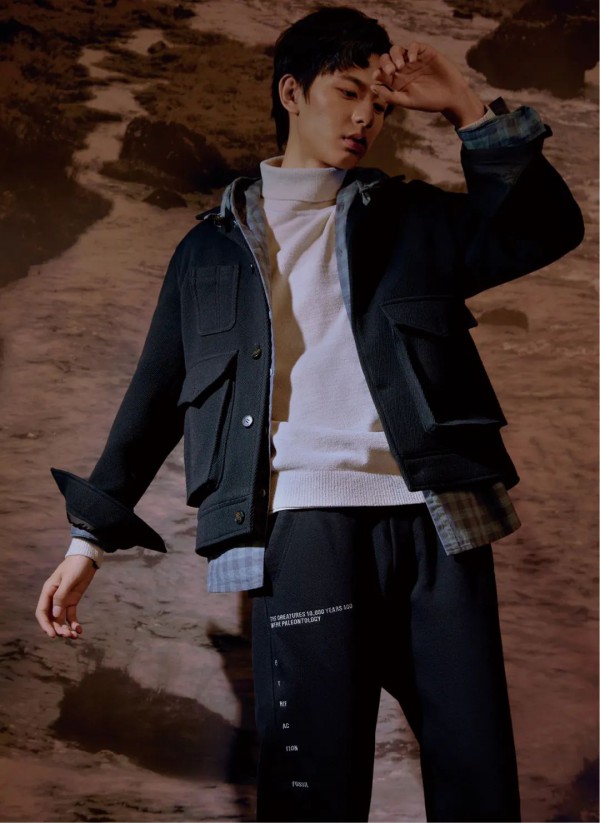 苍穹之下 写生男装品牌冬装上新
