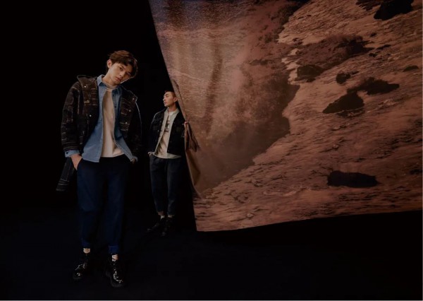 苍穹之下 写生男装品牌冬装上新