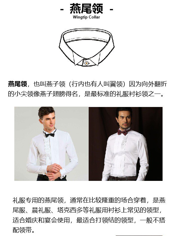 男士衬衫有哪些领型 男士结婚礼服穿怎样的衬衫