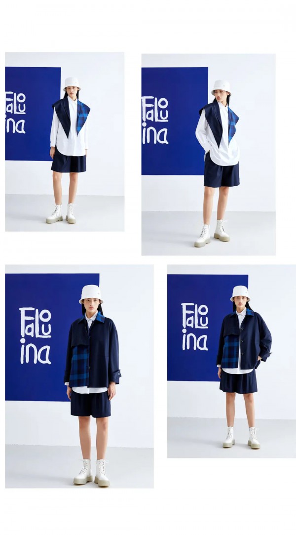 falouina新品预告 儿童的蓝一闪一闪如星空