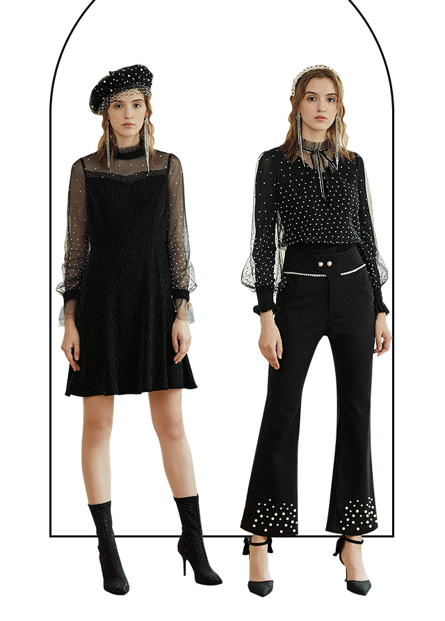 年末聚会party穿什么衣服好 气质黑让你C位出道