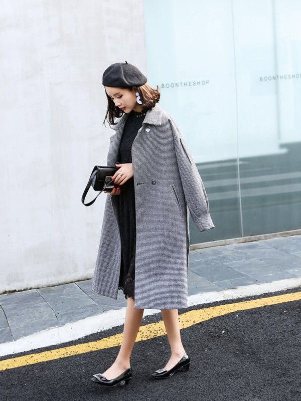 更舒适优雅的大衣 摩卡女装更经典