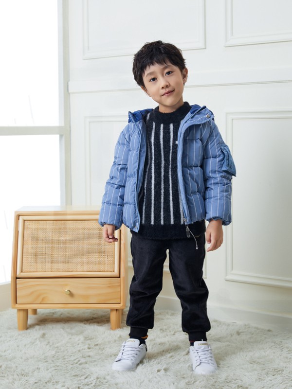 简约棉服外套穿搭 杰米熊为你推荐