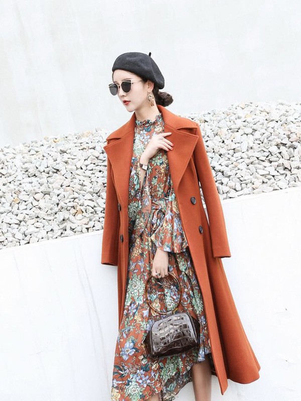 摩卡冬季新款呢子大衣 时髦百搭 谁穿谁美