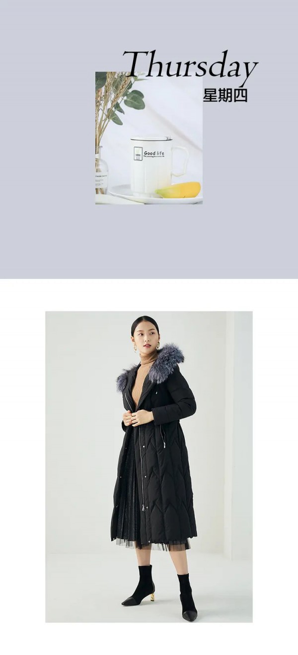 乔万尼时尚女装一周七天不同穿搭推荐