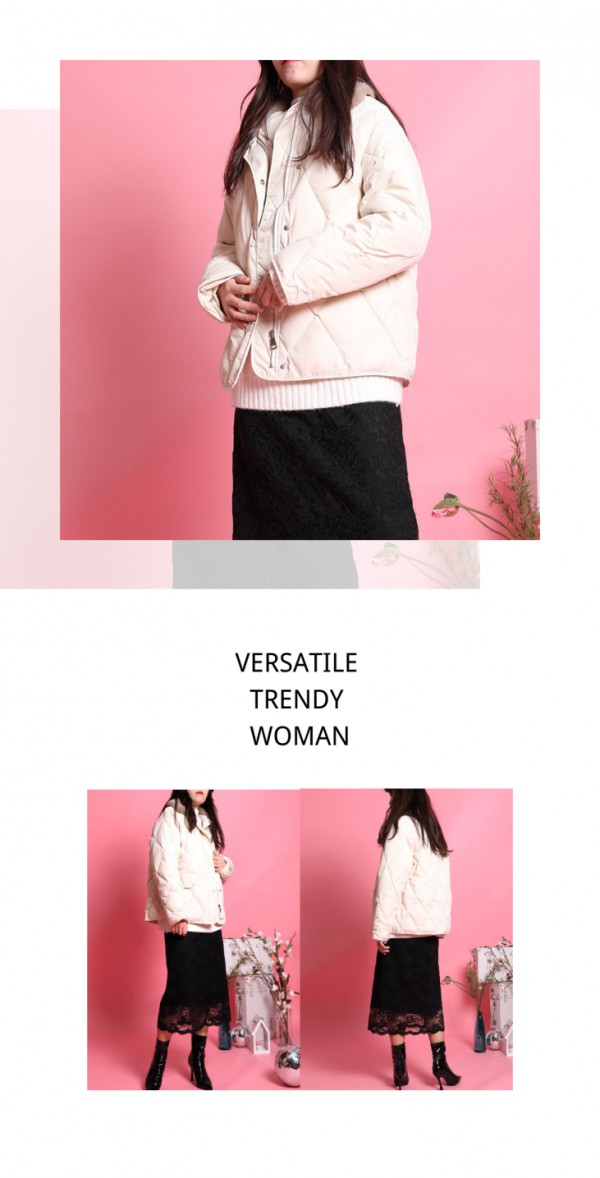 丹比奴羽绒穿搭术 温暖时髦两不误