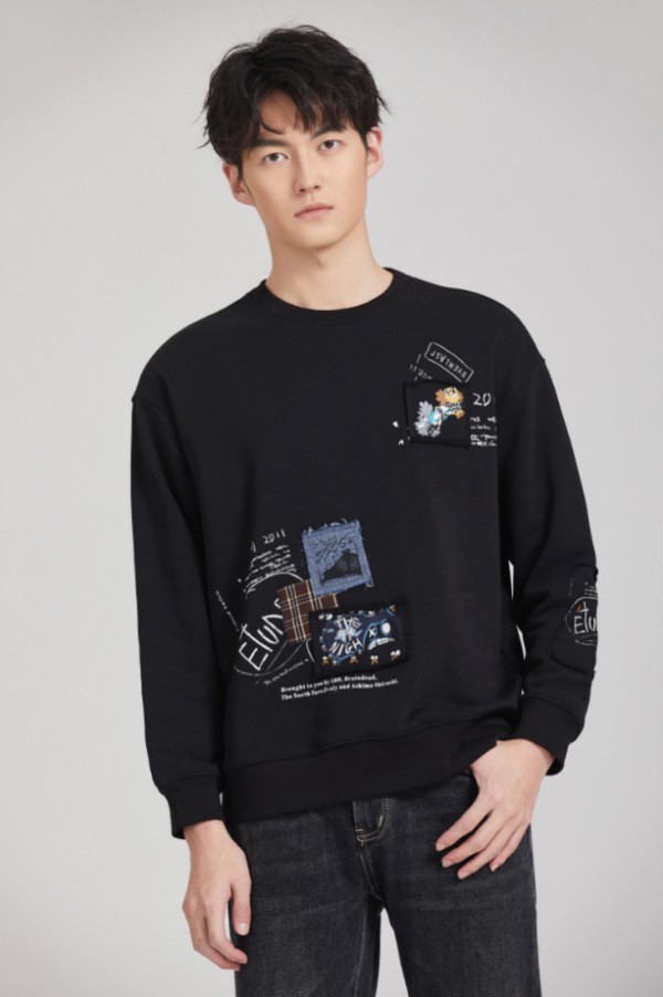 KM男装2021新品 休闲涂鸦系列单品