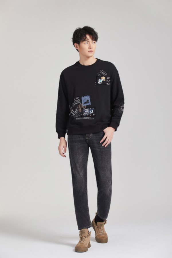 KM男装2021新品 休闲涂鸦系列单品