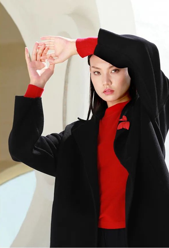 印象草原女装至暖羊绒 风格自在衣间