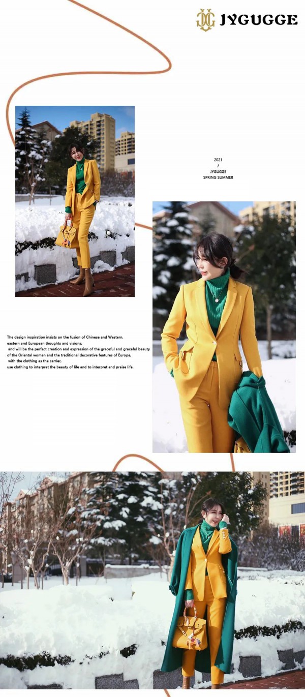 JYGUGGE古歌21春季新品 圣诞新装尽显个性魅力