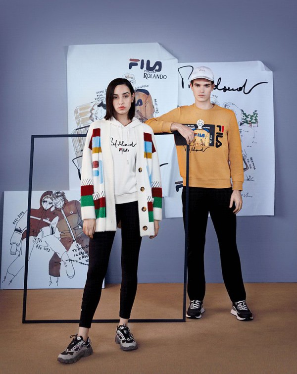 冬日休闲运动情侣装 FILA斐乐冬季情侣款推荐