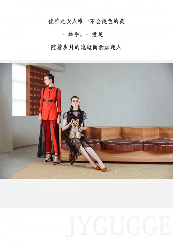 JYGUGGE古歌21春季新品 真正的优雅就是让年龄成为一个数字