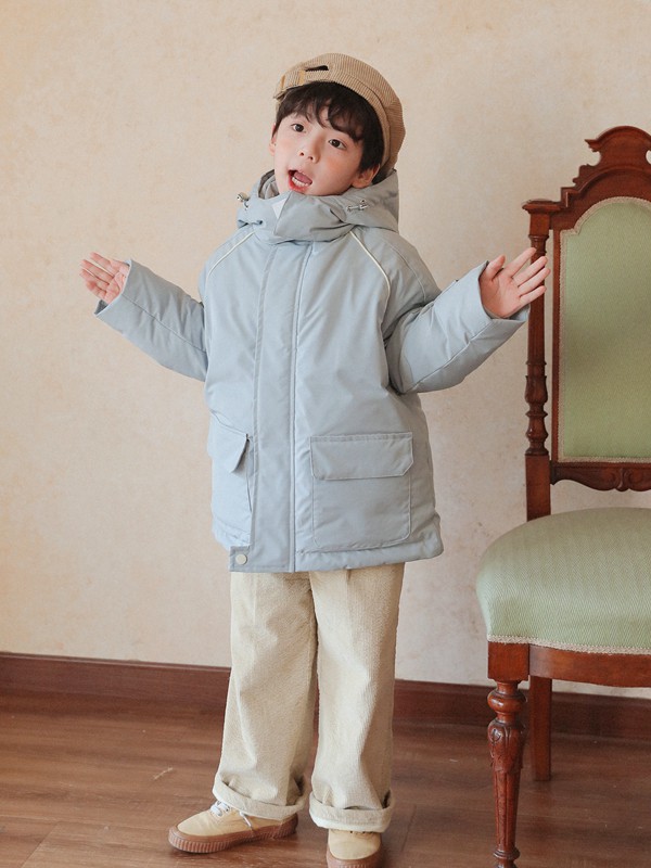 清新可爱的棉服穿搭 小嗨皮童装为你展现