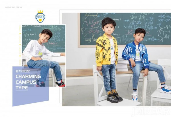 JMBEAR杰米熊2021春季新品 活力出镜