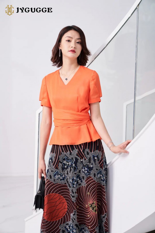 JYGUGGE古歌21春季新品  浪漫而热情的Marigold Orange