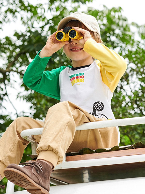 时髦卫衣搭配 巴布豆童装为你解决穿搭难题