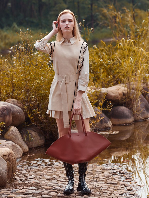 简约大方穿搭 木丝语女装教你搭配