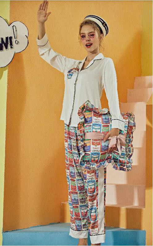 娜摩米致敬大师波普风 打造金汤罐头作品